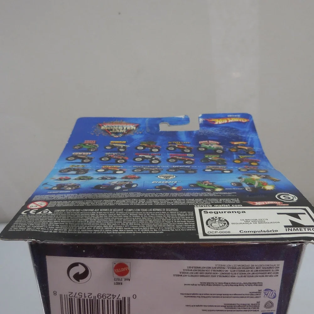 Hot Wheels Monster Jam Grave Digger Shoxx Official Monster Truck Series 1:64